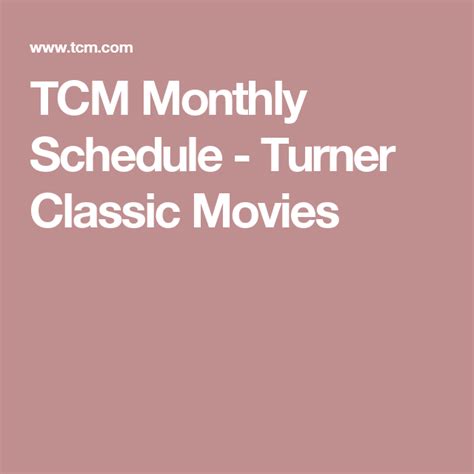 turner classic movie schedule tonight|turner classic movies canada schedule.